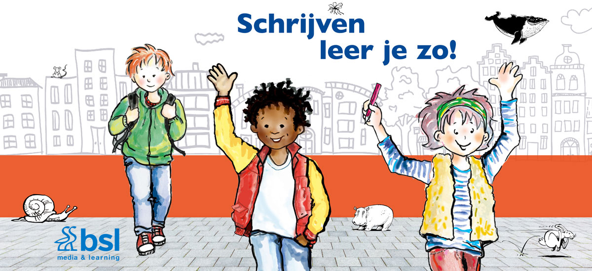 Wonderbaar Schrijven leer je zo! - Blokschrift methode basisonderwijs QX-77